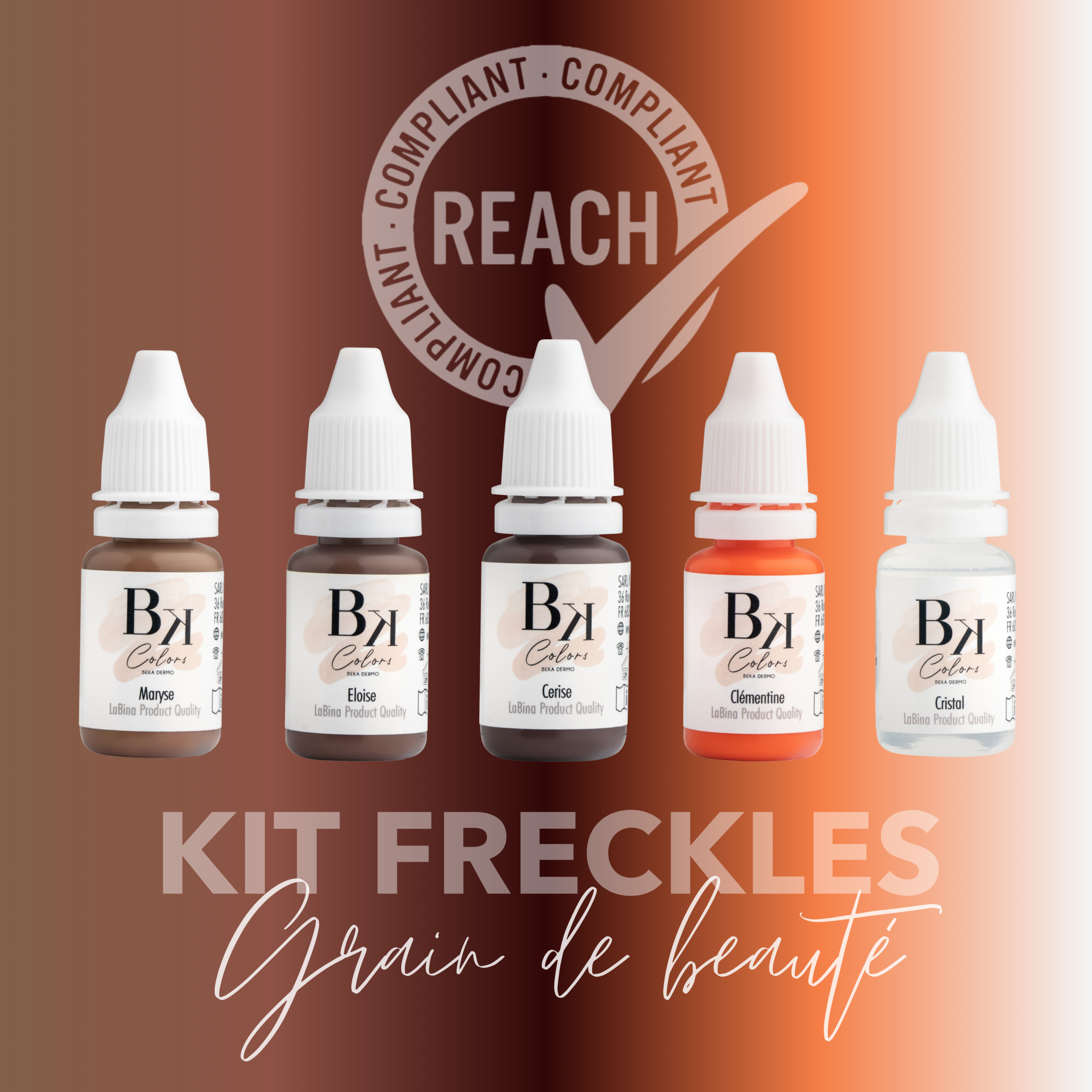 KIT TACHES DE ROUSSEUR (et grains de beauté)