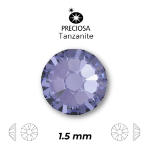 PRECIOSA - Bleu/Violet Tanzanite - 1,5mm