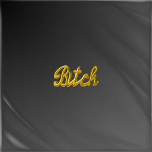 Bitch en Or 18K