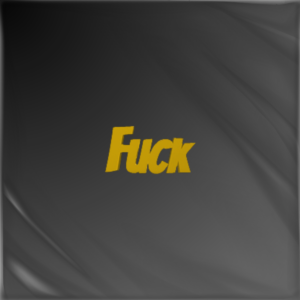 FUCK en Or 18K
