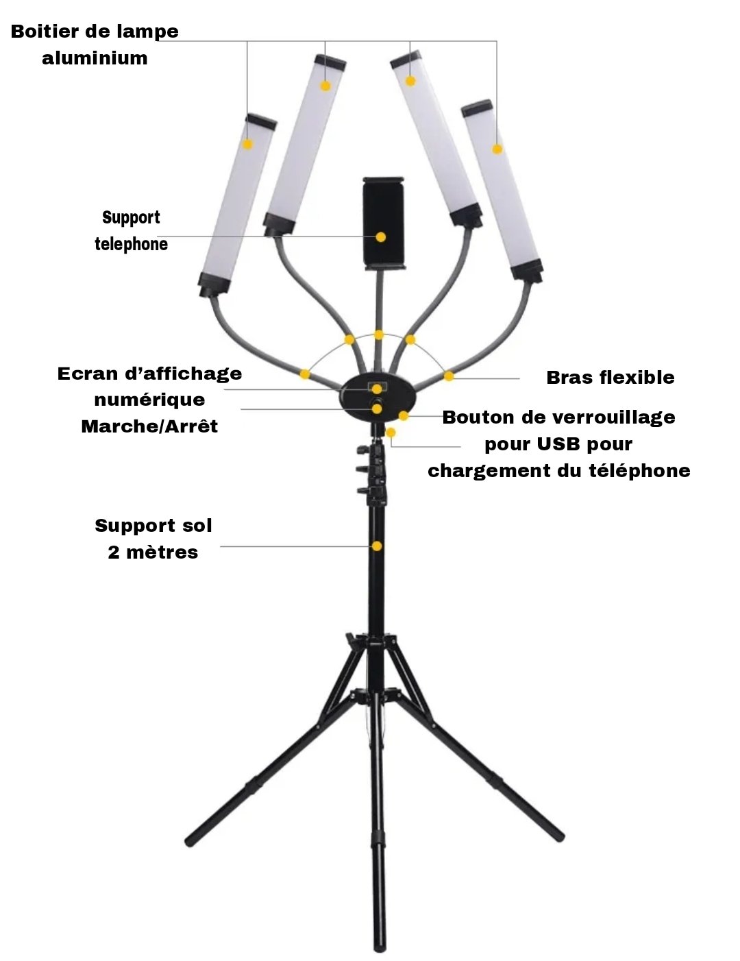 LAMPE LED FLEXIBLE