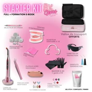 FULL KIT STRASS DENTAIRE + Formation strass dentaires