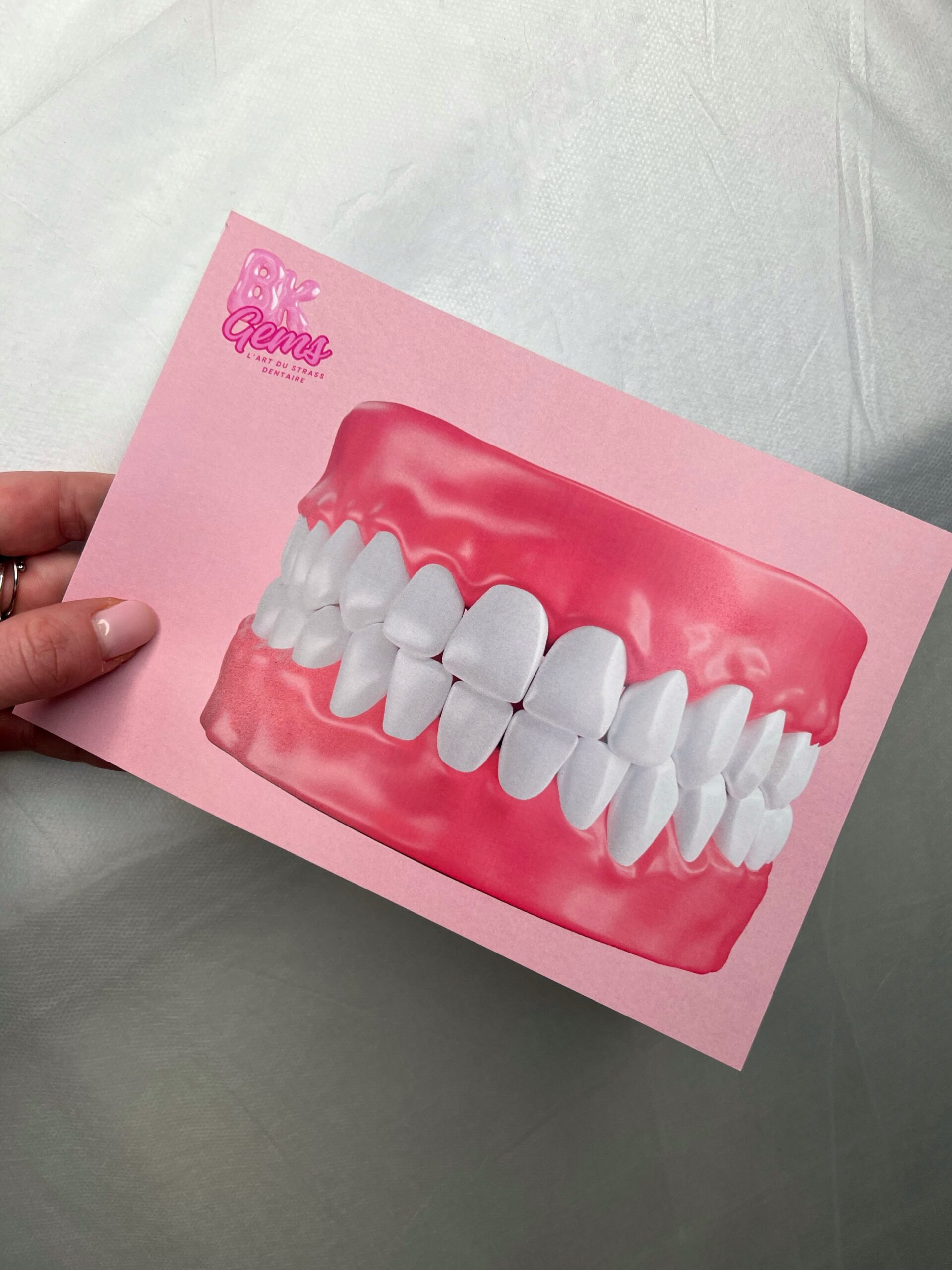 CARTES DE DESIGN BK GEMS (4 pièces)