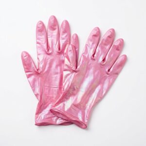 GANTS EN NITRILE ROSE