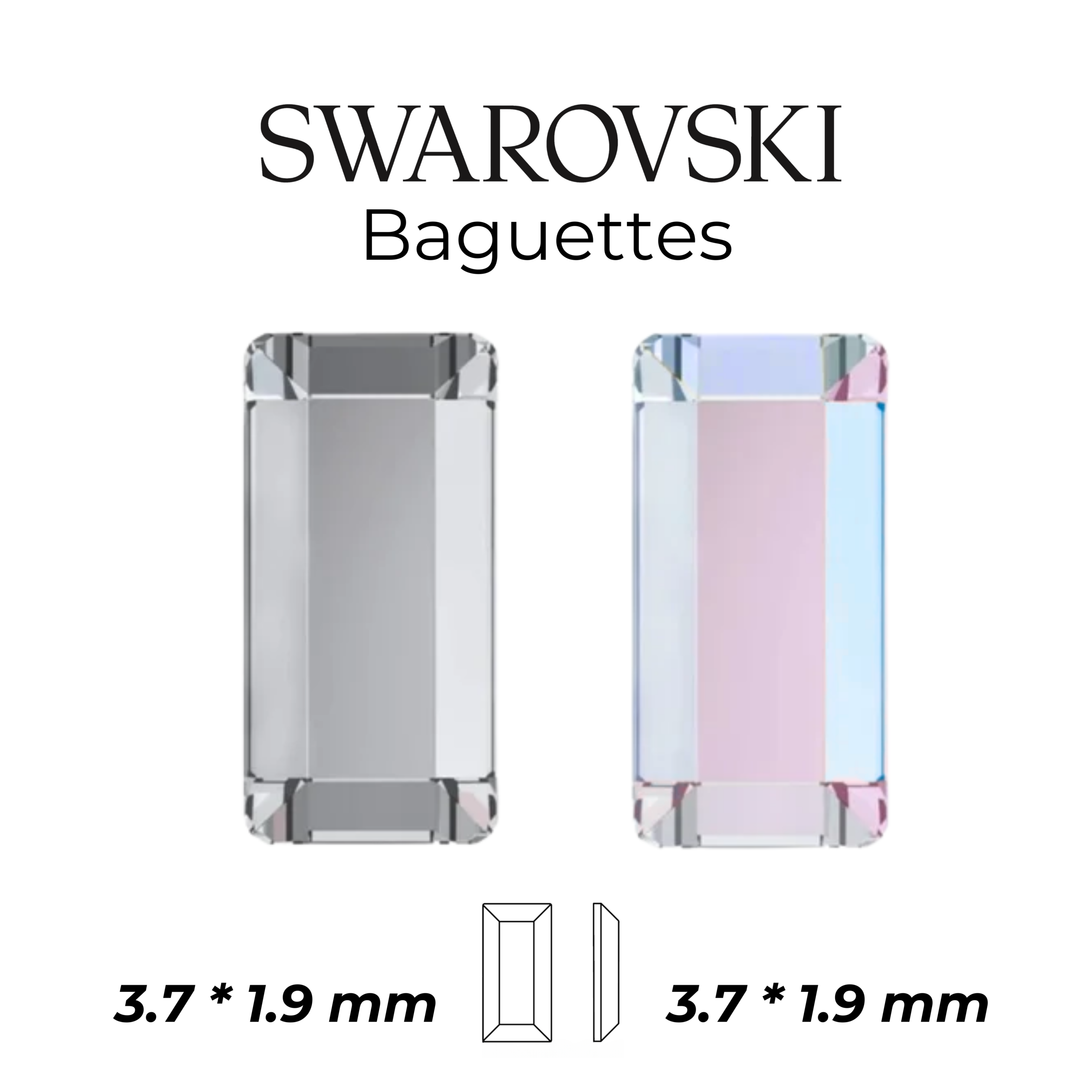 SWAROVSKI - Baguettes