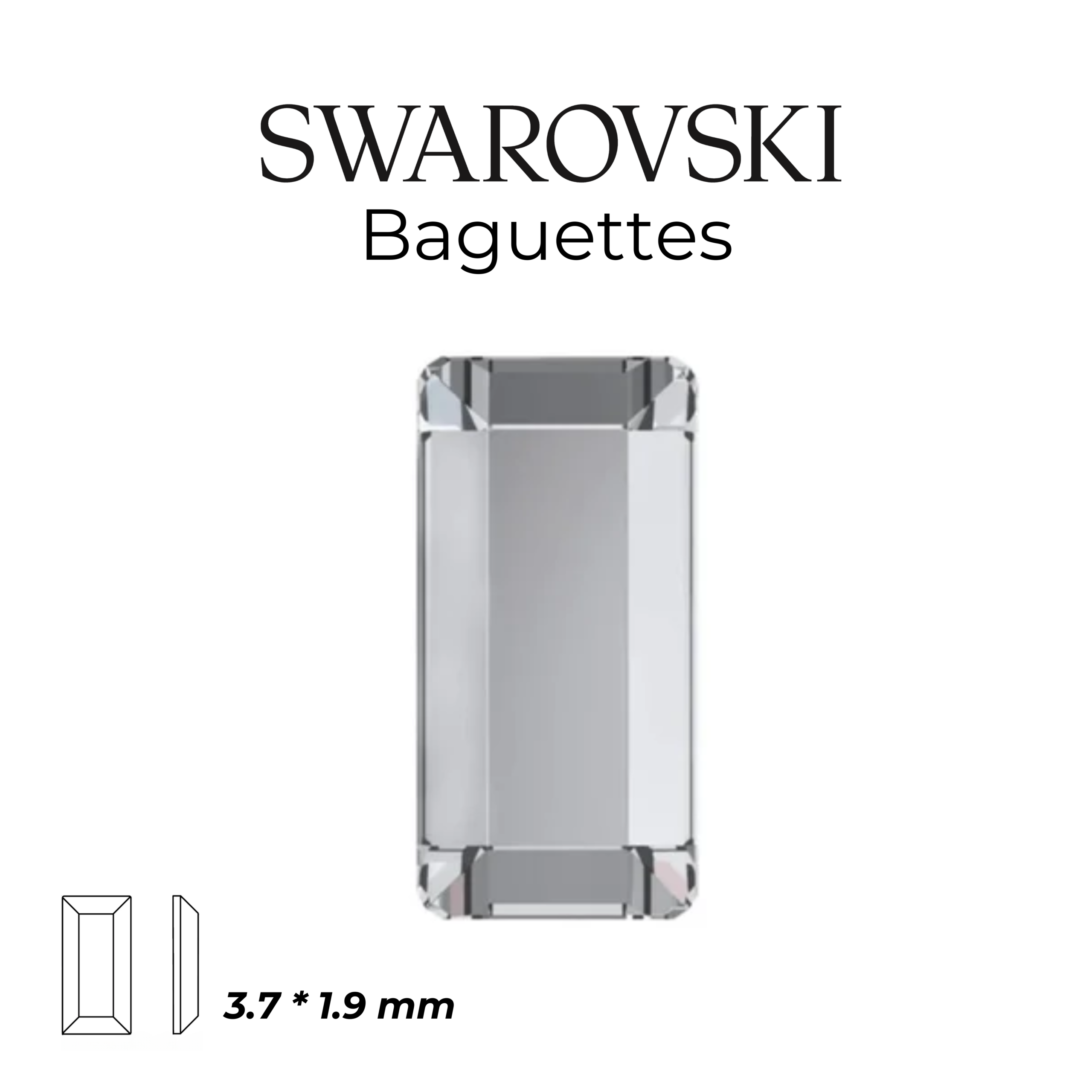 SWAROVSKI - Baguettes - Image 3
