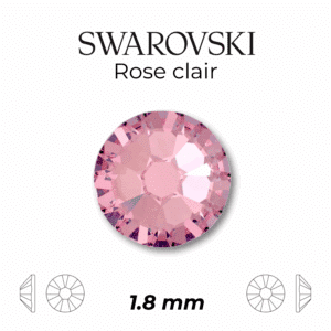 SWAROVSKI - Rose clair ss5
